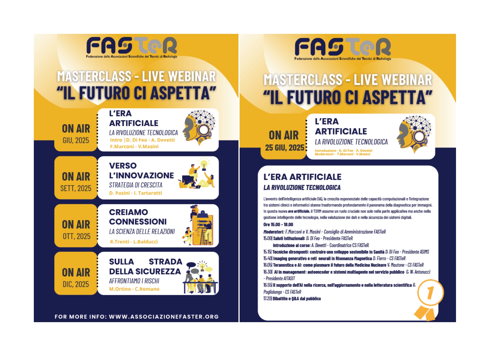 FASTeR, Masterclass, live webinar,